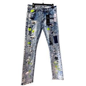NEW Reason Supply Co. Premium Shredded Jeans